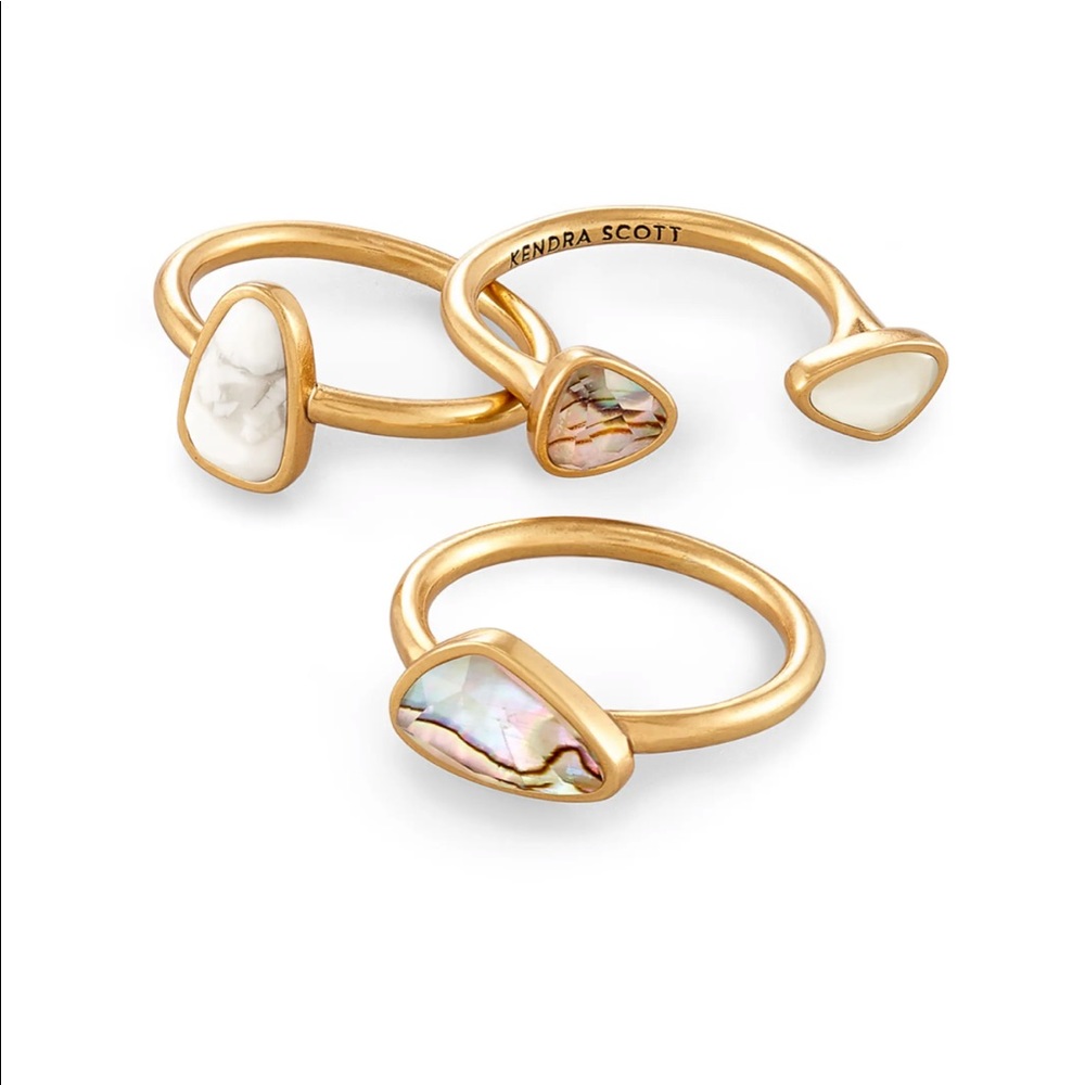 KENDRA SCOTT Ivy Ring Set - Picture 2 of 8